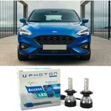 Photon Ford Focus 4 LED Xenon Kısa Far Ampulü H7 Access Yeni Seri Beyaz 2019+ - 00-Beyaz