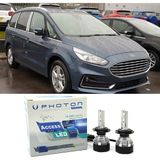 Photon Ford Galaxy Mk3 Uzun Far Ampulü H1 Access Yeni Seri Beyaz 2016-2023 - 00-Beyaz