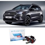Photon Ford Kuga 2.5 LED Xenon Sis Farı Ampulü H11 Ultimate 9500 Lumens Yeni Seri Beyaz 2017-2020