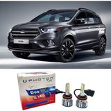 Photon Ford Kuga 2.5 LED Xenon Uzun Far Ampulü H1 Duo Yeni Seri Beyaz 2017-2020