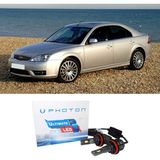 Photon Ford Mondeo Mk3 LED Xenon Uzun Far Ampulü H1 Ultimate 9500 Lumens Yeni Seri Beyaz 2006-2014