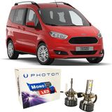 Photon Ford Tourneo Courier LED Xenon Sis Farı Ampulü H11 Mono Yeni Seri Beyaz