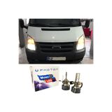 Photon Ford Transit Led Xenon Uzun + Kısa Far Ampulü H4 Mono Yeni Seri Beyaz 1994-2012