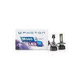 Photon H4 Mono Led Xenon Beyaz Far Ampulu Şimşek Etkili Zenon Uyumlu
