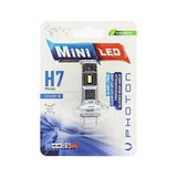 Photon H7 Mini LED Oto Ampul Photon 6000K Beyaz Işık 2li Set Güçlü Aydınlatma Özellikli