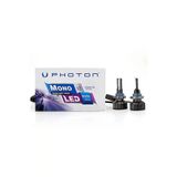 Photon Hb 3 9005 Mono Mini Led Xenon Beyaz Far Ampulu Şimşek Etkili Zenon Yeni Seri