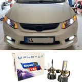 Photon Honda Civic Fb7 LED Xenon Sis Far Ampulü H11 Mono Yeni Seri Beyaz 2012-2016