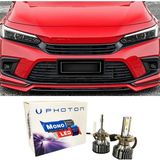 Photon Honda Civic Fe LED Xenon Uzun Far Ampulü Hb3 9005 Mono Yeni Seri Beyaz
