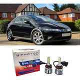 Photon Honda Civic Hb LED Xenon Kısa Far Ampulü H7 Duo Yeni Seri Beyaz 2006+