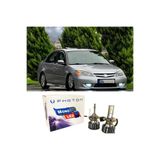 Photon Honda Civic Vtec 2 ES7 Led Xenon Uyumlu Uzun Far Ampulü HB3 Mono Yeni Seri Beyaz 2004-2006