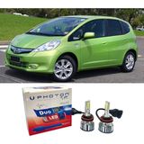 Photon Honda Jazz Uzun + Kısa Far Ampulü H4 Duo Yeni Seri Beyaz 2008-2015