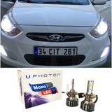 Photon Hyundai Accent Blue LED Xenon Sis Far Ampulü H27 Mono Yeni Seri Beyaz
