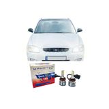 Photon Hyundai Accent Uyumlu Milenyum Led Xenon Uzun + Kısa Far Ampulü H4 Duo Yeni Seri Beyaz 1999-2006
