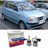Photon Hyundai Atos LED Xenon Uzun + Kısa Far Ampulü H4 Duo Yeni Seri Beyaz