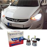 Photon Hyundai Elantra LED Xenon Kısa Far Ampulü Hb3 9005 Duo Yeni Seri Beyaz 2012+