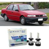 Photon Hyundai Excel LED Xenon Uzun + Kısa Far Ampulü H4 Access Yeni Seri Beyaz - 00-Beyaz