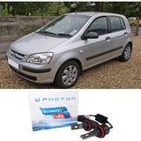 Photon Hyundai Getz Uzun + Kısa Far Ampulü H4 Ultimate Yeni Seri Beyaz 2002-2009