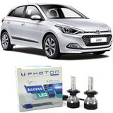 Photon Hyundai I20 LED Xenon Kısa Far Ampulü Hb3 9005 Access Yeni Seri Beyaz 2014+ - 00-Beyaz
