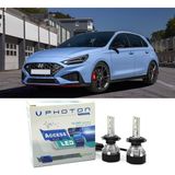 Photon Hyundai I30 LED Xenon Kısa Far Ampulü H7 Access Yeni Seri Beyaz 2020+ - 00-Beyaz