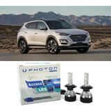 Photon Hyundai Tucson LED Xenon Uzun Far Ampulü Hb3 Access Yeni Seri Beyaz 2018+ - 00-Beyaz