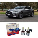 Photon Infiniti Q30 Kısa Far Ampulü H11 Duo Yeni Seri Beyaz 2016-2021