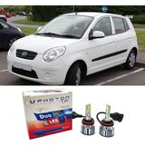 Photon Kia Picanto Uzun + Kısa Far Ampulü H4 Duo Yeni Seri Beyaz 2004-2011
