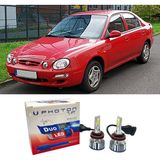 Photon Kia Shuma LED Xenon Kısa Far Ampulü H7 Duo Yeni Seri Beyaz 2002-2004