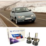 Photon Lada Vega 2110 LED Xenon Kısa Far Ampulü H1 Mono Yeni Seri Beyaz