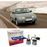 Photon Lada Vega 2110 LED Xenon Uzun Far Ampulü H1 Duo Yeni Seri Beyaz
