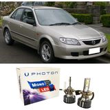 Photon Mazda 323 LED Xenon Uzun + Kısa Far Ampulü H4 Mono Yeni Seri Beyaz