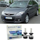 Photon Mazda 5 Kısa Far Ampulü H7 Access Yeni Seri Beyaz 2005-2010 - 00-Beyaz
