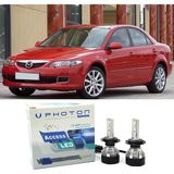 Photon Mazda 6 Kısa Far Ampulü H11 Access Yeni Seri Beyaz 2002-2008 - 00-Beyaz