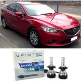 Photon Mazda 6 LED Xenon Uzun Far Ampulü H1 Access Yeni Seri Beyaz - 00-Beyaz