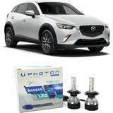 Photon Mazda Cx-3 Kısa Far Ampulü H11 Access Yeni Seri Beyaz 2012-2017 - 00-Beyaz
