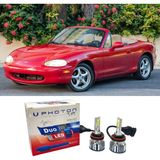 Photon Mazda Mx5 LED Xenon Uzun + Kısa Far Ampulü H4 Duo Yeni Seri Beyaz
