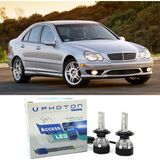 Photon Mercedes C W203 LED Xenon Kısa Far Ampulü H7 Access Yeni Seri Beyaz - 00-Beyaz