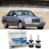 Photon Mercedes E W124 LED Xenon Uzun + Kısa Far Ampulü H4 Access Yeni Seri Beyaz - 00-Beyaz