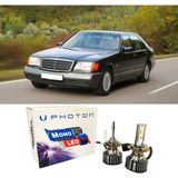 Photon Mercedes S W140 LED Xenon Kısa Far Ampulü H7 Mono Yeni Seri Beyaz 1993-1998