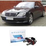 Photon Mercedes S W220 LED Xenon Kısa Far Ampulü H7 Ultimate Yeni Seri Beyaz