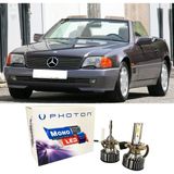 Photon Mercedes Sl R129 LED Xenon Uzun + Kısa Far Ampulü H4 Mono Yeni Seri Beyaz