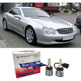 Photon Mercedes Sl R230 LED Xenon Kısa Far Ampulü H7 Duo Yeni Seri Beyaz