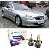 Photon Mercedes Sl R230 LED Xenon Kısa Far Ampulü H7 Mono Yeni Seri Beyaz