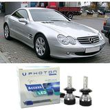 Photon Mercedes Sl R230 LED Xenon Uzun Far Ampulü H7 Access Yeni Seri Beyaz - 00-Beyaz