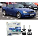 Photon Mercedes Slk R170/R171 LED Xenon Uzun Far Ampulü H7 Access Yeni Seri Beyaz - 00-Beyaz