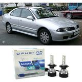Photon Mitsubishi Carisma LED Xenon Uzun + Kısa Far Ampulü H4 Access Yeni Seri Beyaz - 00-Beyaz