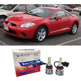 Photon Mitsubishi Eclipse LED Xenon Uzun + Kısa Far Ampulü H4 Duo Yeni Seri Beyaz