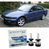 Photon Mitsubishi Galant LED Xenon Kısa Far Ampulü H7 Access Yeni Seri Beyaz 1998+ - 00-Beyaz