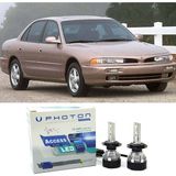 Photon Mitsubishi Galant LED Xenon Uzun + Kısa Far Ampulü H4 Access Yeni Seri Beyaz 1994 - 1997 - 00-Beyaz