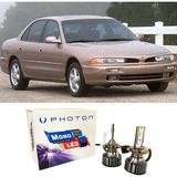 Photon Mitsubishi Galant LED Xenon Uzun + Kısa Far Ampulü H4 Mono Yeni Seri Beyaz 1994 - 1997