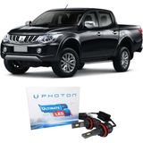 Photon Mitsubishi L200 LED Xenon Uzun + Kısa Far Ampulü H4 Ultimate Yeni Seri Beyaz 2005-2017